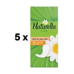 Прокладки ежедневные Naturella, 20 шт. упаковка 5 шт. цена и информация | Тампоны, гигиенические прокладки для критических дней, ежедневные прокладки | 220.lv