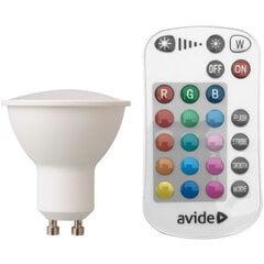 LED lampa Avide Smart RGB 4.2W GU10 230lm ar tālvadības pulti cena un informācija | Spuldzes | 220.lv