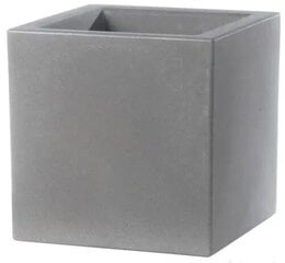 Puķu pods SCHIO CUBO 60cm BETON cena un informācija | Puķu podi | 220.lv