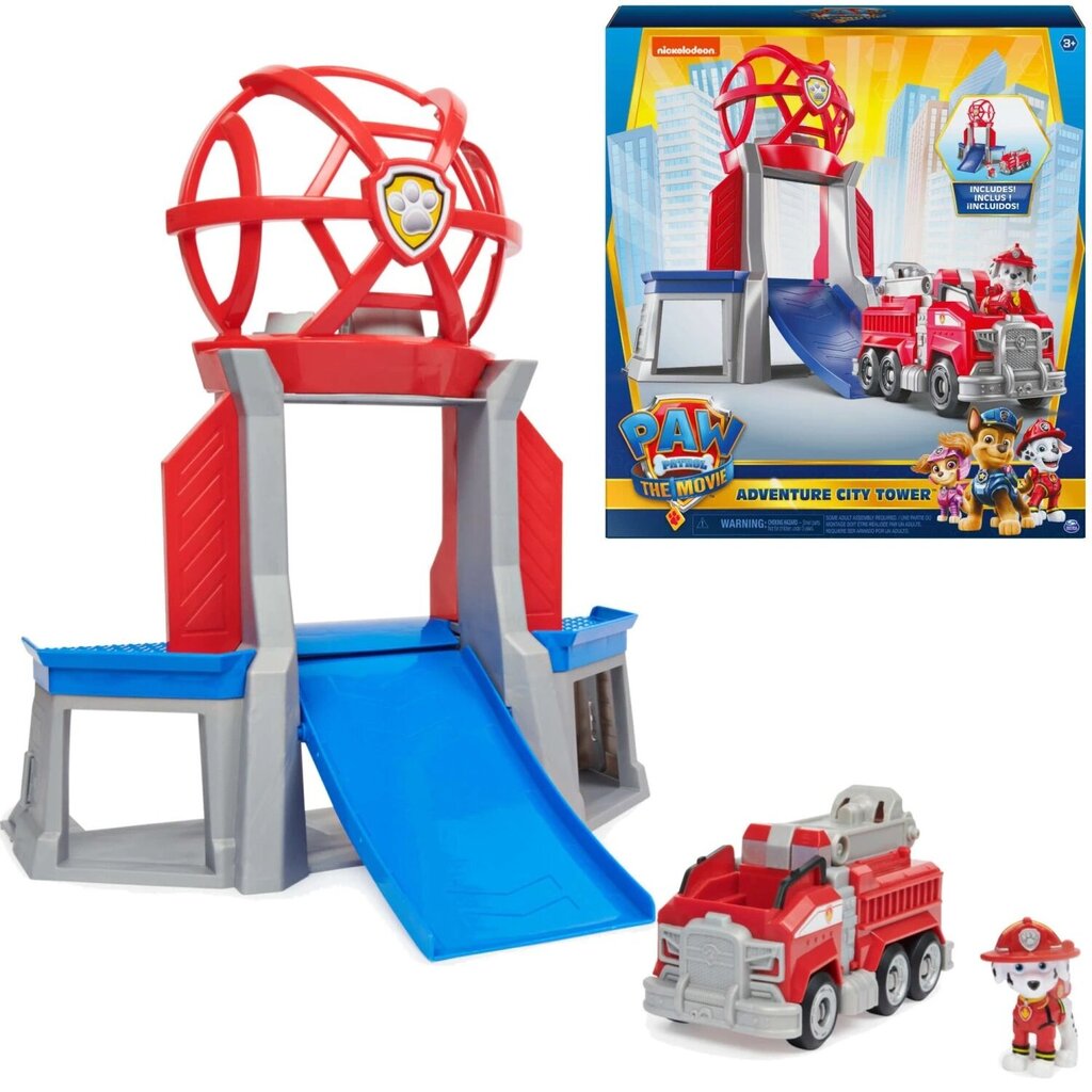 Adventure city башня The Movie su Marshall figūrėle Paw Patrol цена | 220.lv