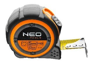 Рулетка Neo 8м 67-188 цена и информация | Механические инструменты | 220.lv