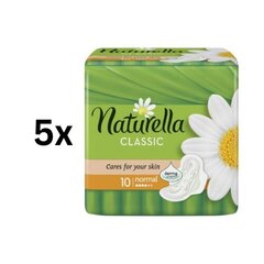 Гигиенические пакеты Naturella Normal Plus, 10 шт., упаковка 5 шт. цена и информация | Тампоны, гигиенические прокладки для критических дней, ежедневные прокладки | 220.lv