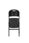 Saliekams plastmasas krēsls Tonro Premium, melns cena un informācija | Dārza krēsli | 220.lv