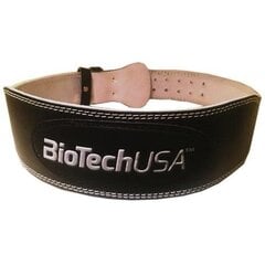 Pacelšanas siksna BioTechUSA Aksesuāri Power Belt Austin 1, melna cena un informācija | Biotech Sports, tūrisms un atpūta | 220.lv