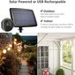 LED saules ielu apgaismojums G.LUX GR-LED-SOLAR STRING-3 10M/10LH/10x0.5 W цена и информация | Āra apgaismojums | 220.lv