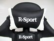 R-Sport K3 spēļu krēsls, ar masāžas funkciju, balts/melns cena un informācija | Biroja krēsli | 220.lv