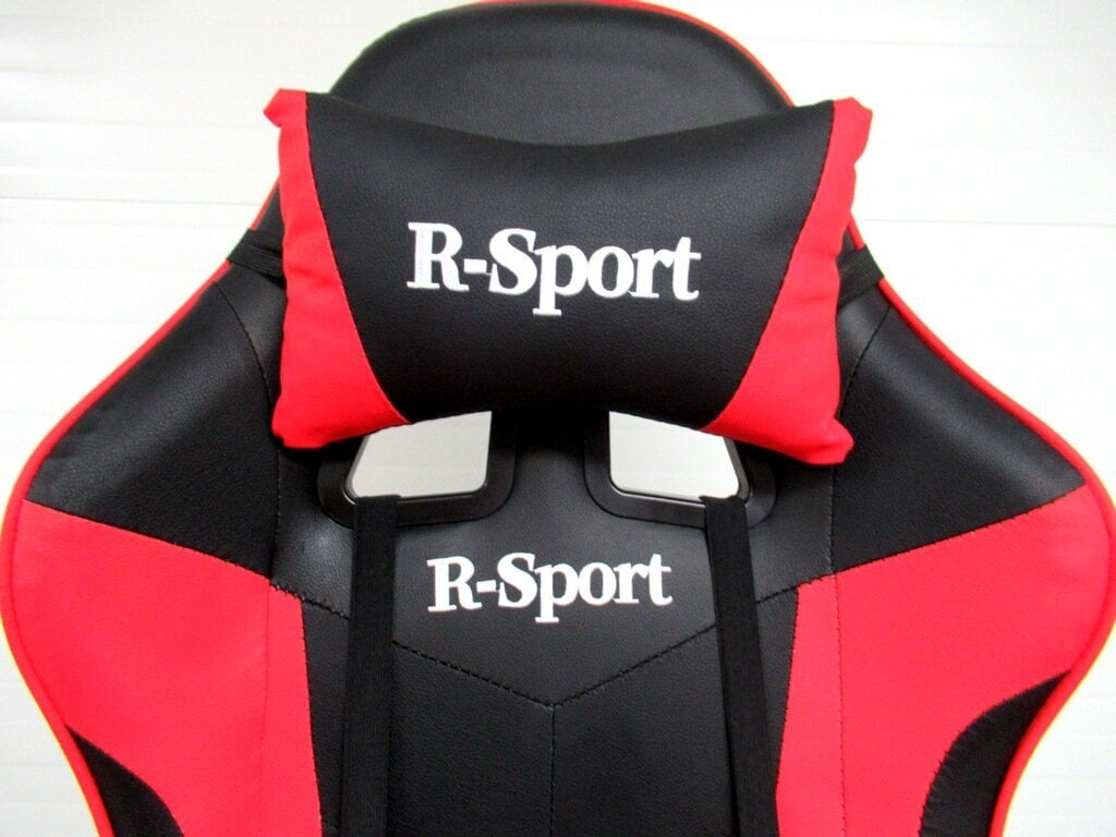 Spēļu krēsls R-Sport K3, ar masāžas funkciju, sarkans/melns цена и информация | Biroja krēsli | 220.lv