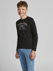 Jack & Jones bērnu T-krekls ar garām piedurknēm cena un informācija | Zēnu krekli | 220.lv
