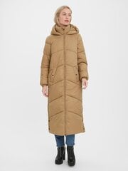 Женское пальто Vero Moda, 120 гр, 10270145*04, тёмно-бежевое, 5715310533975 цена и информация | Женские куртки | 220.lv