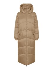 Женское пальто Vero Moda, 120 гр, 10270145*04, тёмно-бежевое, 5715310533975 цена и информация | Женские куртки | 220.lv