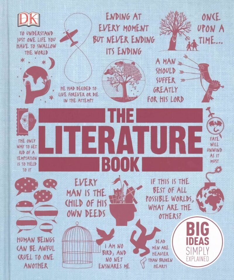 Literature Book: Big Ideas Simply Explained cena un informācija | Vēstures grāmatas | 220.lv