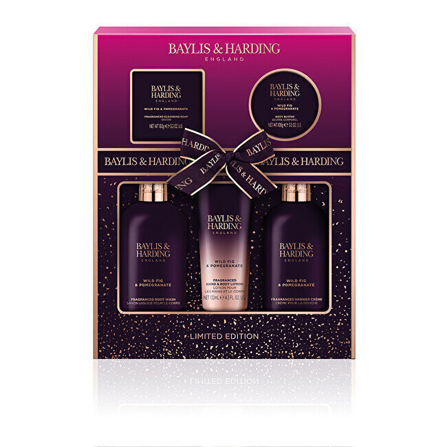 Ķermeņa kopšanas produktu komplekts Baylis & Harding Wild Fig & Pomegranate cena un informācija | Ķermeņa krēmi, losjoni | 220.lv