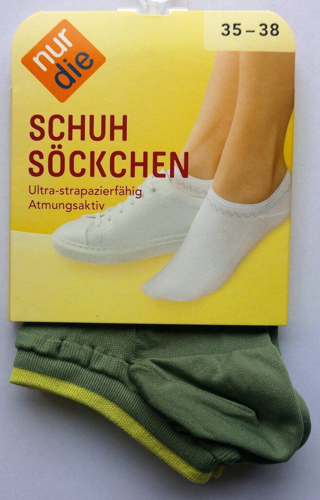 Nur Die sieviešu zeķes "Schuhsockchen" modeset 3-pāri cena un informācija | Sieviešu zeķes | 220.lv