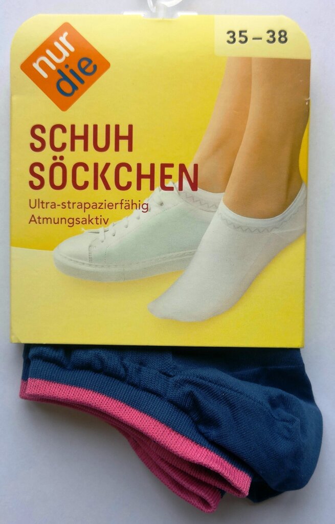 Nur Die sieviešu zeķes "Schuhsockchen" modeset 3-pāri cena un informācija | Sieviešu zeķes | 220.lv