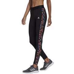 SWEATPANTS ADIDAS PERFORMANCE W 3S LEG HE7017 цена и информация | Спортивная одежда для женщин | 220.lv