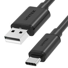 Unitek Y-C481BK, USB-A/USB-C, 0.5 м цена и информация | Кабели и провода | 220.lv