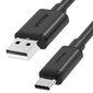 Unitek Y-C481BK, USB-A/USB-C, 0.5 m цена и информация | Kabeļi un vadi | 220.lv