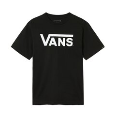 Vans kids Classic T-krekls, melns/balts cena un informācija | Zēnu krekli | 220.lv