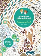 Streams and Ponds: My Nature Sticker Activity Book cena un informācija | Grāmatas mazuļiem | 220.lv