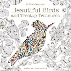 Millie Marotta's Beautiful Birds and Treetop Treasures: A colouring book adventure, Volume 5 cena un informācija | Grāmatas mazuļiem | 220.lv