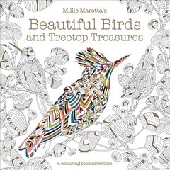 Millie Marotta's Beautiful Birds and Treetop Treasures: A colouring book adventure, Volume 5 цена и информация | Книги для малышей | 220.lv