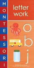 Montessori: Letter Work цена и информация | Книги для малышей | 220.lv