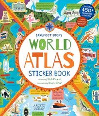 World Atlas Sticker Book 2019 cena un informācija | Grāmatas mazuļiem | 220.lv