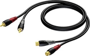 Procab CLA850/1.5, RCA, 1.5 m cena un informācija | Kabeļi un vadi | 220.lv