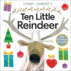 Jonny Lambert's Ten Little Reindeer cena un informācija | Grāmatas mazuļiem | 220.lv