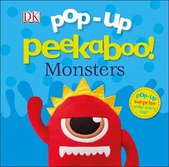 Pop-Up Peekaboo! Monsters цена и информация | Книги для самых маленьких | 220.lv