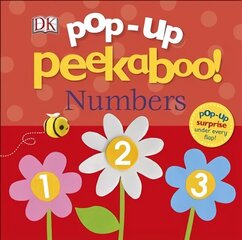 Pop-Up Peekaboo! Numbers цена и информация | Книги для самых маленьких | 220.lv