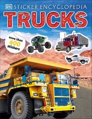 Sticker Encyclopedia Trucks цена и информация | Книги для самых маленьких | 220.lv