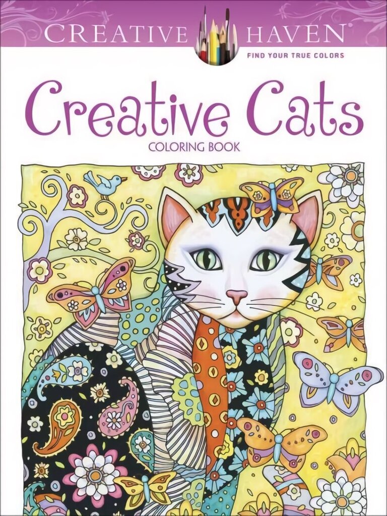 Creative Haven Creative Cats Coloring Book First Edition, First ed. цена и информация | Grāmatas mazuļiem | 220.lv