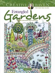 Creative Haven Entangled Gardens Coloring Book cena un informācija | Grāmatas mazuļiem | 220.lv