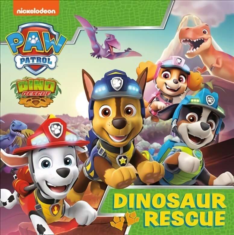 Paw Patrol Picture Book - Dinosaur Rescue: A Nickelodeon Series цена и информация | Grāmatas mazuļiem | 220.lv
