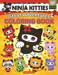 Ninja Kitties Great Adventures Coloring Book cena un informācija | Grāmatas mazuļiem | 220.lv