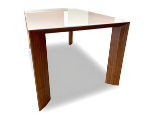 Раскладной стол Apo, из массива дерева цена и информация | Кухонные и обеденные столы | 220.lv