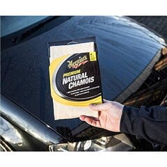 Meguiars X2100 Naturālas Ādas Žāvējamais ūdens auto dvielis bez nogulšņu pēdām (1gab.) (USA) cena un informācija | Tīrīšanai, salvetes | 220.lv