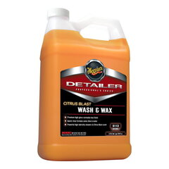 Шампунь автомобильный Meguiars D11301 Citrus Wash & Wax, 3,78 л цена и информация | Автохимия | 220.lv