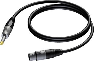 Procab CAB900/5, XLR/6.3 mm, 5 m cena un informācija | Kabeļi un vadi | 220.lv