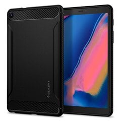 Spigen Rugged Armor Samsung Galaxy Tab A 8.0 2019, matēti melns cena un informācija | Spigen Datortehnika | 220.lv