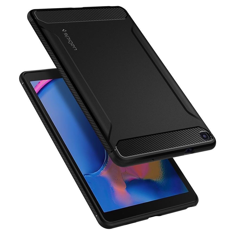 Spigen Rugged Armor Samsung Galaxy Tab A 8.0 2019, matēti melns cena un informācija | Somas, maciņi | 220.lv