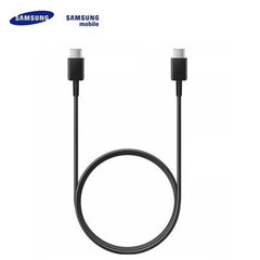 Samsung EP-DG980 Galaxy S20 / S20+ / S20 Ultra USB-C uz USB-C 2.0 Datu un uzlādes Kabelis 1m Melns (OEM) цена и информация | Кабели для телефонов | 220.lv