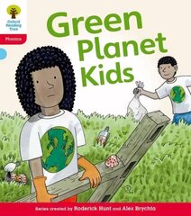 Oxford Reading Tree: Level 4: Floppy's Phonics Fiction: Green Planet Kids: Green Planet Kids, Level 4 цена и информация | Книги для подростков и молодежи | 220.lv