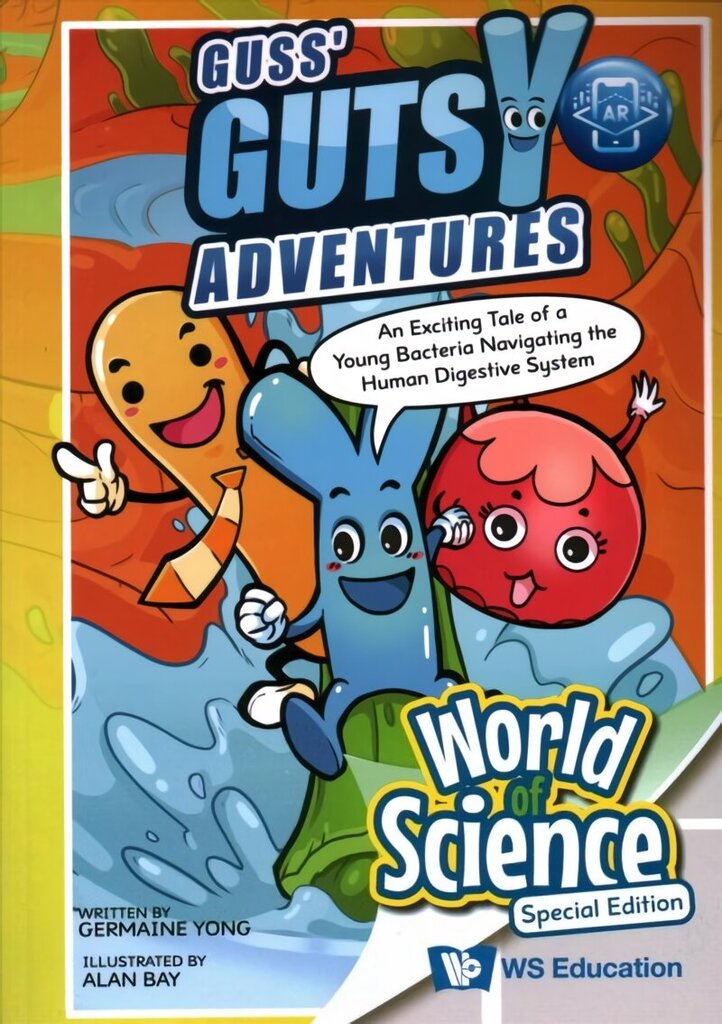 Guss' Gutsy Adventures: An Augmented Reality Tale Of A Young Bacteria Navigating The Human Digestive System cena un informācija | Grāmatas pusaudžiem un jauniešiem | 220.lv