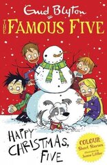 Famous Five Colour Short Stories: Happy Christmas, Five! цена и информация | Книги для подростков  | 220.lv