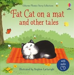 Fat cat on a mat and other tales with CD cena un informācija | Grāmatas pusaudžiem un jauniešiem | 220.lv