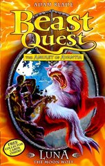 Beast Quest: Luna the Moon Wolf: Series 4 Book 4, Series 4 Book 4 цена и информация | Книги для подростков и молодежи | 220.lv