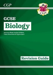 GCSE Biology Revision Guide includes Online Edition, Videos & Quizzes cena un informācija | Grāmatas pusaudžiem un jauniešiem | 220.lv