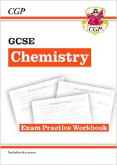 GCSE Chemistry Exam Practice Workbook (includes answers) cena un informācija | Grāmatas pusaudžiem un jauniešiem | 220.lv